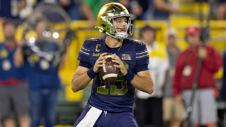 CJ Carr Addresses Narrative Notre Dame 'Should Steamroll Teams' After Blowout vs. Wisconsin